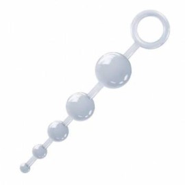 Plug anal Butt plug balls - transparente 