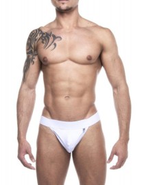 Cueca Jockstrap  - Fio dental  branco