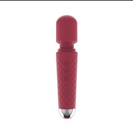 Vibrador Microfone sem fio recarreg�vel  - vermelho 
