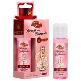 Gel beijvel  sexo oral - morango com champanhe